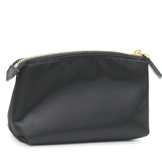 FENDI Monster Bugs Eye Nylon Pouch Black