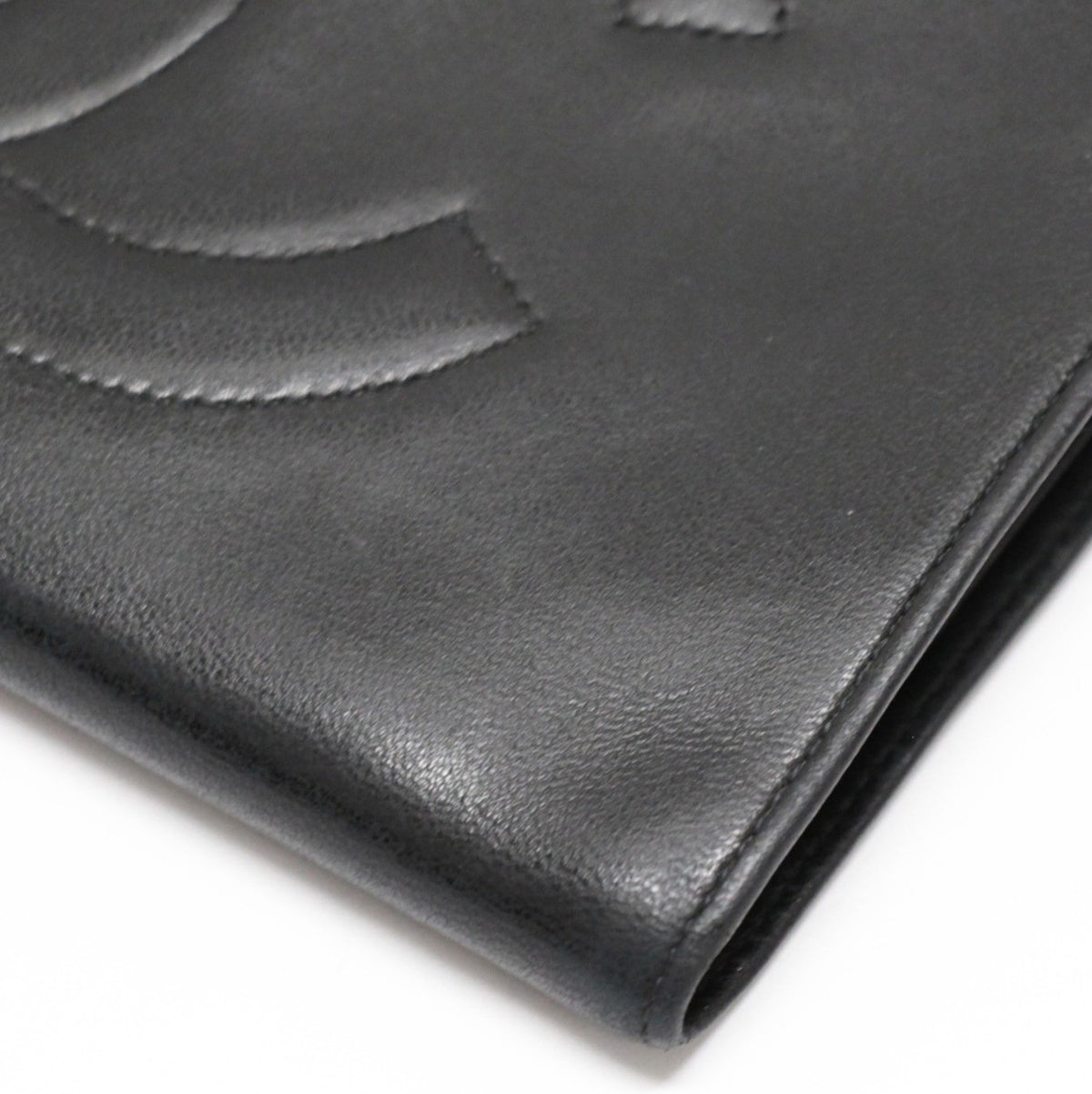 CHANEL Large Coco Mark Bifold Wallet