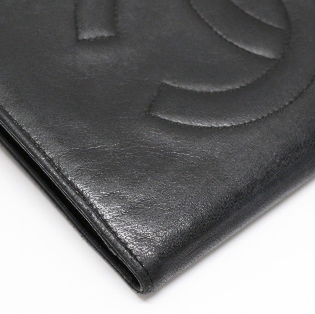CHANEL Large Coco Mark Bifold Wallet