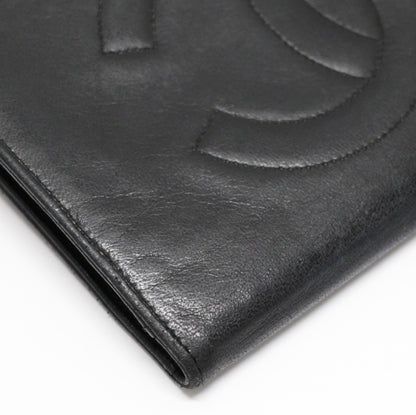 CHANEL Large Coco Mark Bifold Wallet