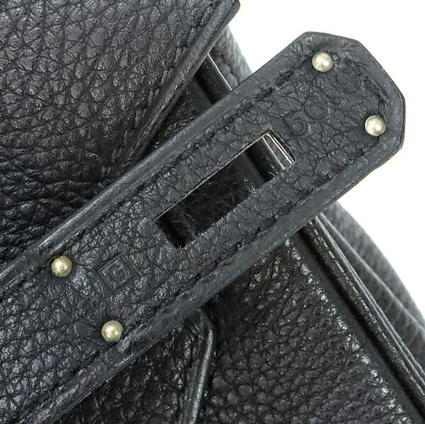 HERMES Birkin 30 Black Togo Handle Bag