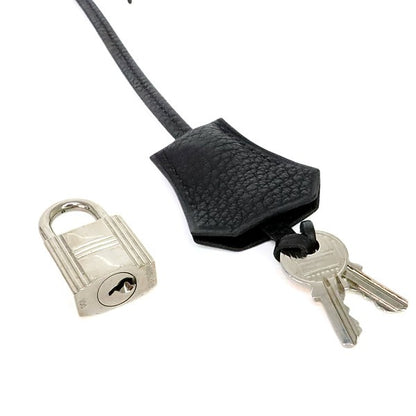 HERMES Birkin 30 Black Togo Handle Bag