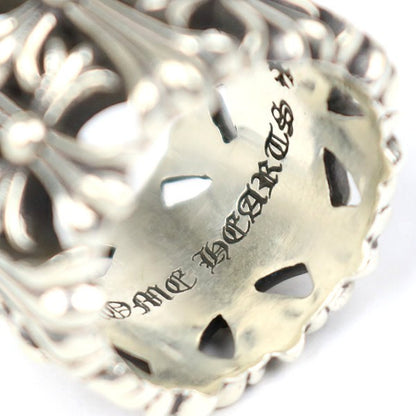 CHROME HEARTS Cemetery Cross Ring Silver 925 Size JP 20