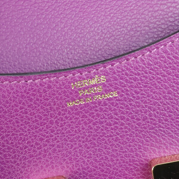 HERMES Constance Slim Anemone Y Stamp Wallet