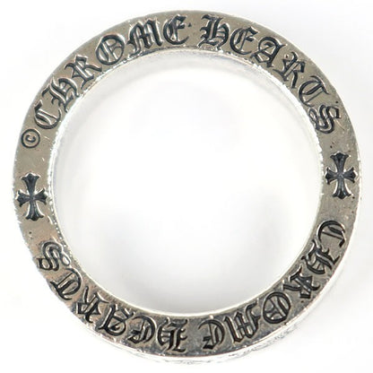 CHROME HEARTS Dagger 6mm Spacer Silver Ring Size JP 13.5