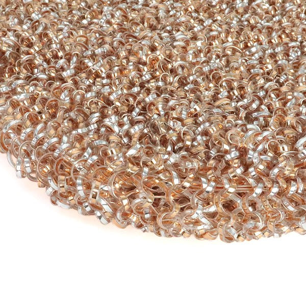 ANTEPRIMA Wire Handle Bag PVC Gold Silver