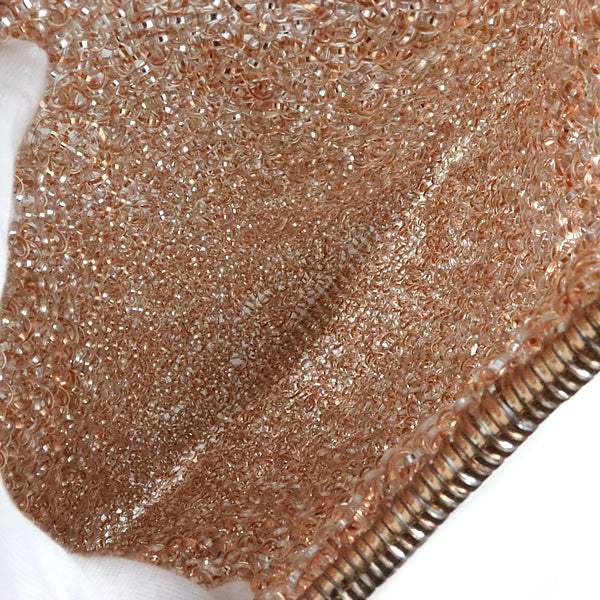 ANTEPRIMA Wire Handle Bag PVC Gold Silver