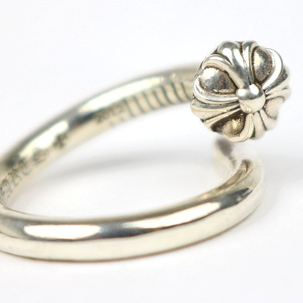 CHROME HEARTS Cross Ball Nail Ring Silver SV925 Size JP 13
