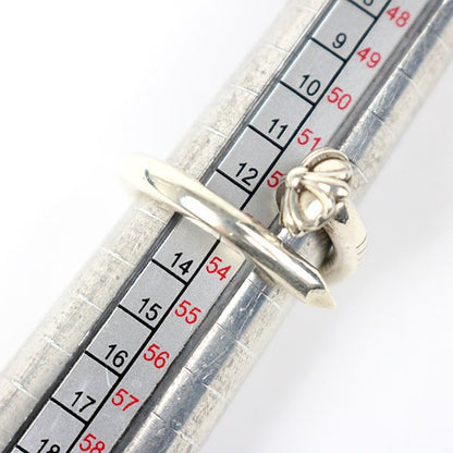 CHROME HEARTS Cross Ball Nail Ring Silver SV925 Size JP 13