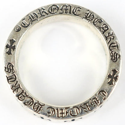 CHROME HEARTS FOREVER 6mm Spacer Silver Ring Size JP 13