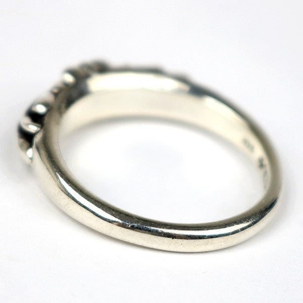 CHROME HEARTS Baby Classic Floral Ring SV925 Size JP 20