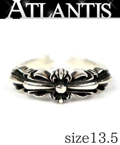 CHROME HEARTS Baby Classic Double Ring SV925 Size JP 13.5