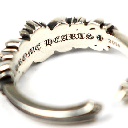 CHROME HEARTS Baby Classic Double Ring SV925 Size JP 13.5