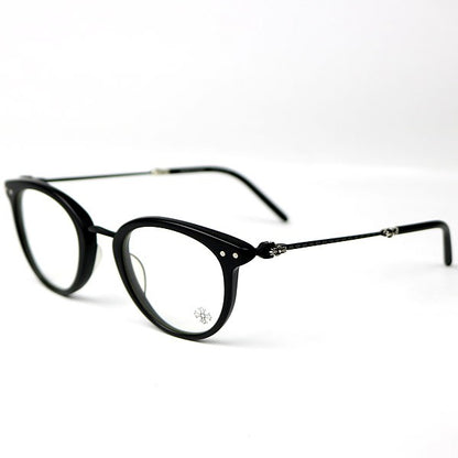 CHROME HEARTS D.A.T.Y Floral Cross Silver Sunglasses