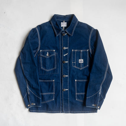 JOE McCOY 8HOUR UNION Double Diamond Denim Coverall Size XXS