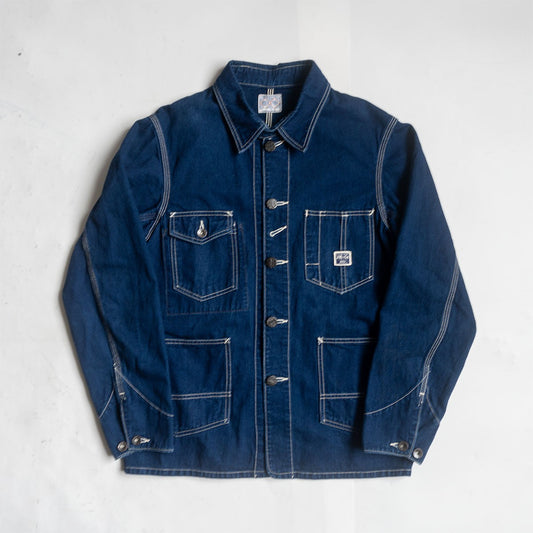 JOE McCOY 8HOUR UNION Double Diamond Denim Coverall Size XXS
