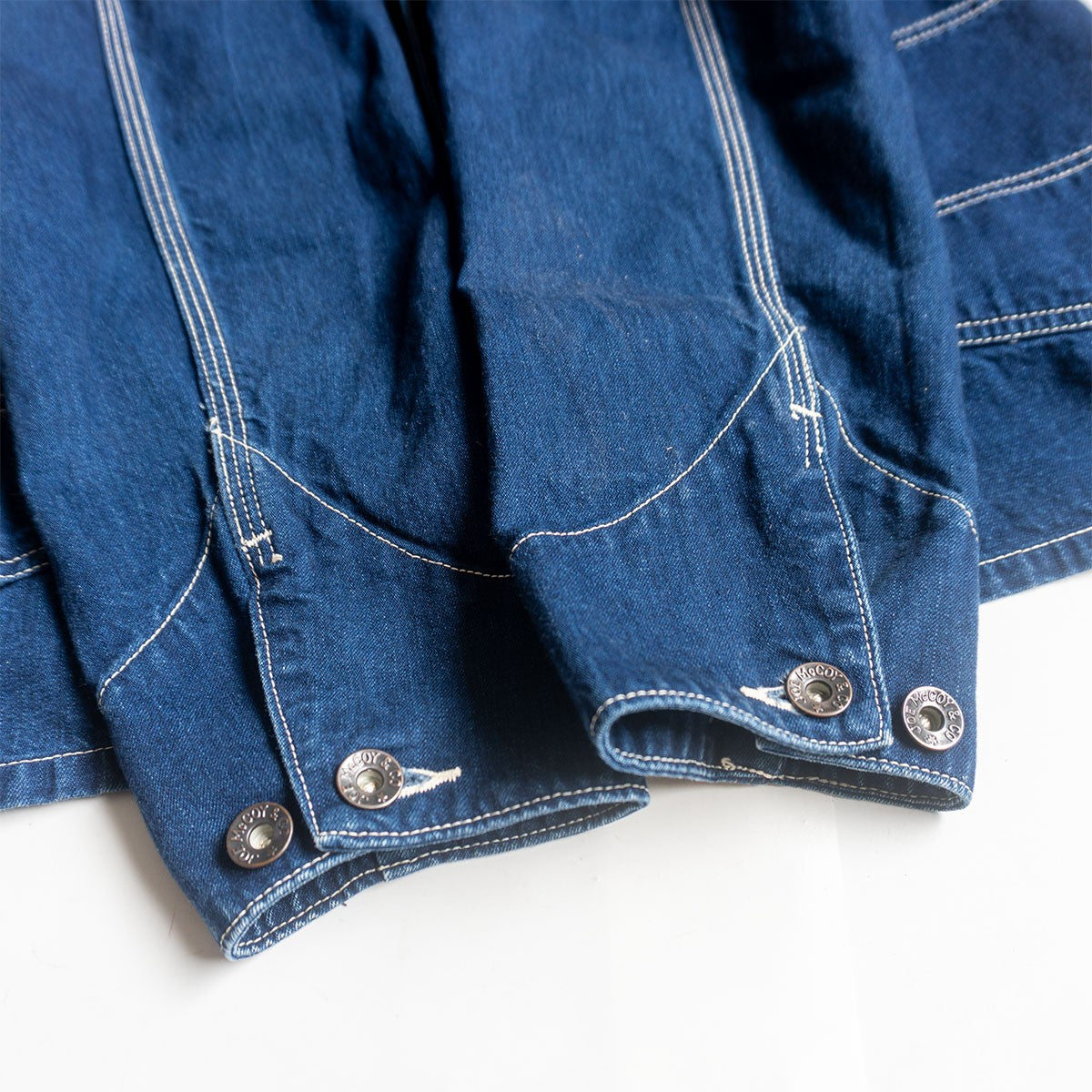 JOE McCOY 8HOUR UNION Double Diamond Denim Coverall Size XXS