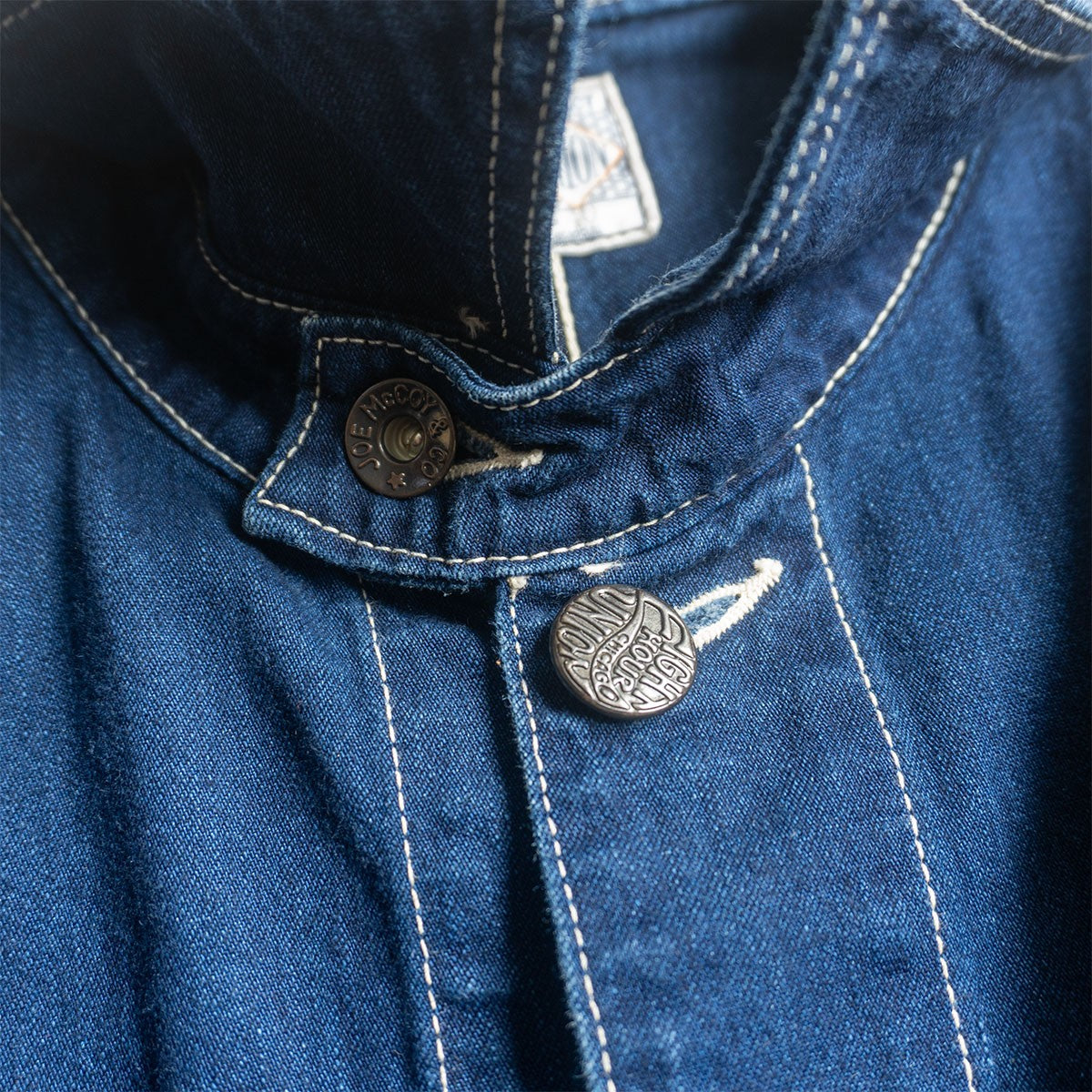 JOE McCOY 8HOUR UNION Double Diamond Denim Coverall Size XXS