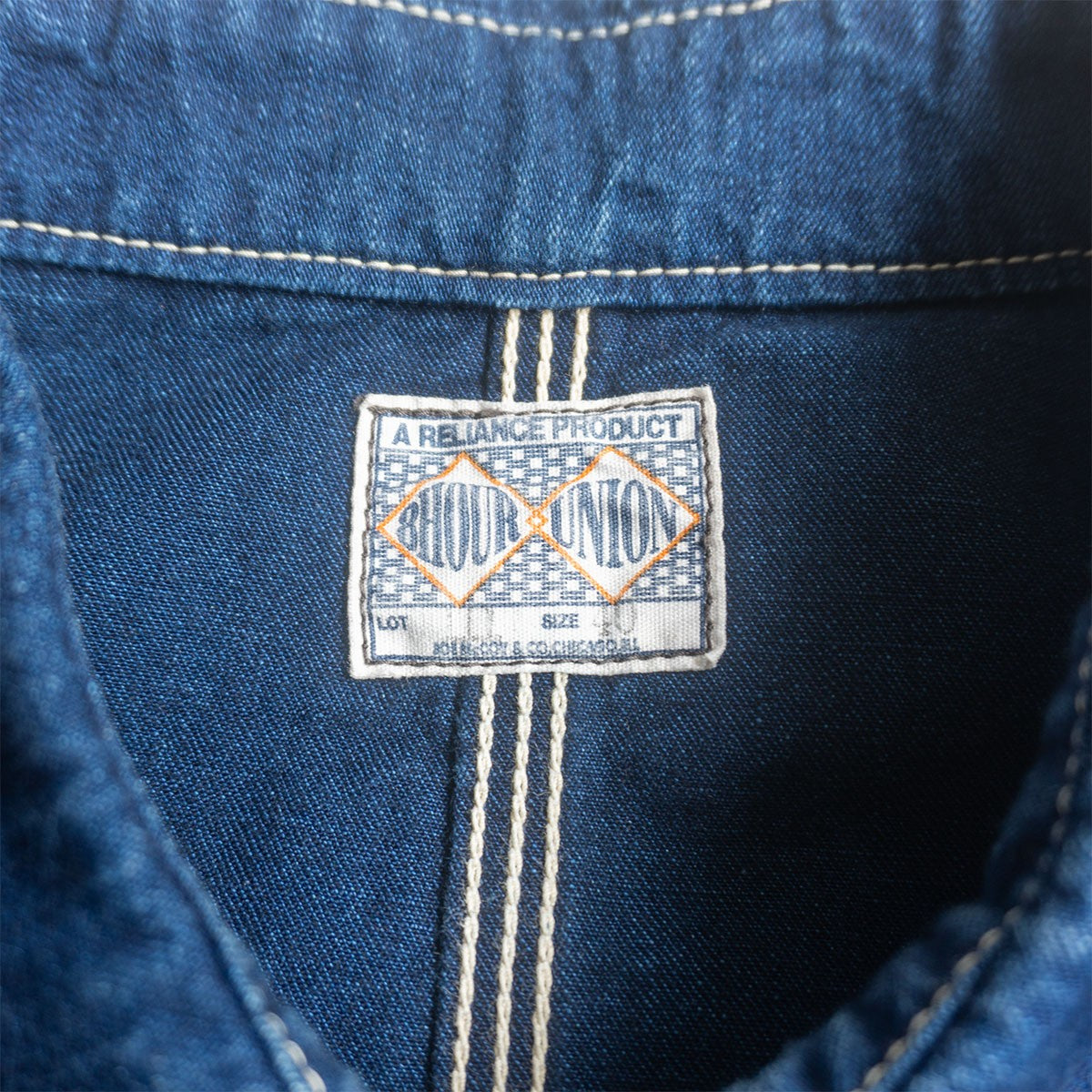 JOE McCOY 8HOUR UNION Double Diamond Denim Coverall Size XXS