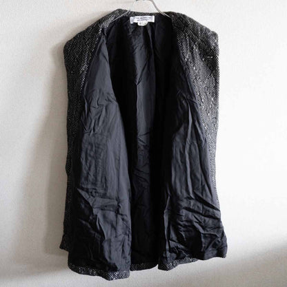 COMME des GARCONS Tweed Quilted Wide Coat Size S