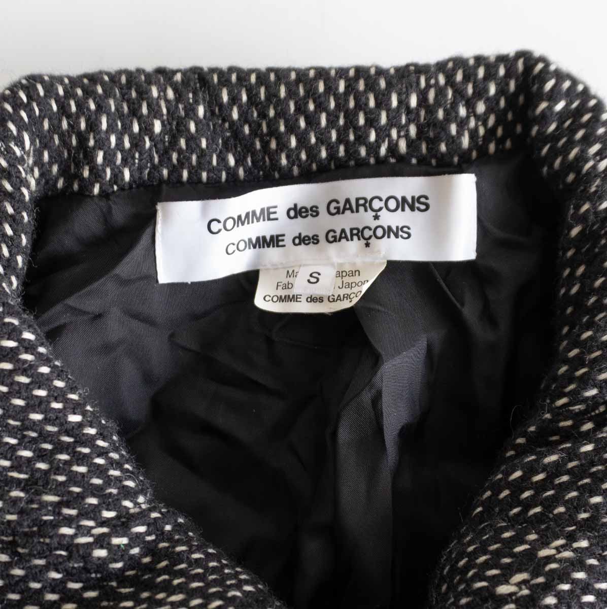 COMME des GARCONS Tweed Quilted Wide Coat Size S