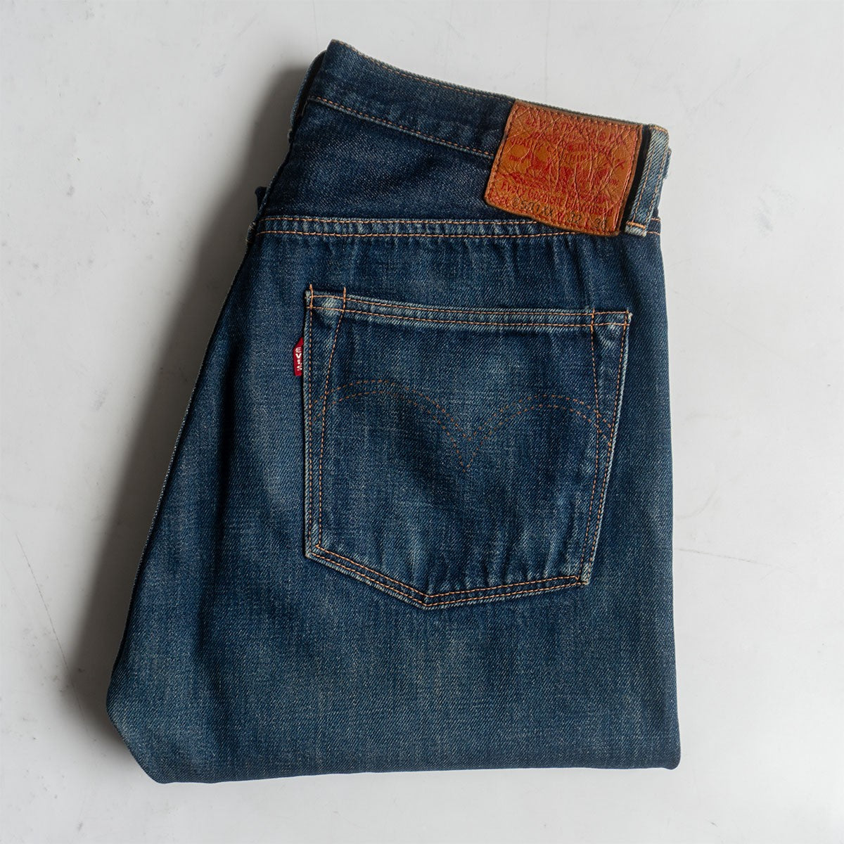 LEVI'S VINTAGE CLOTHING WWII 44501 S501XX Big E Size 32×36