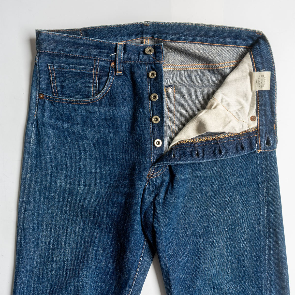 LEVI'S VINTAGE CLOTHING WWII 44501 S501XX Big E Size 32×36