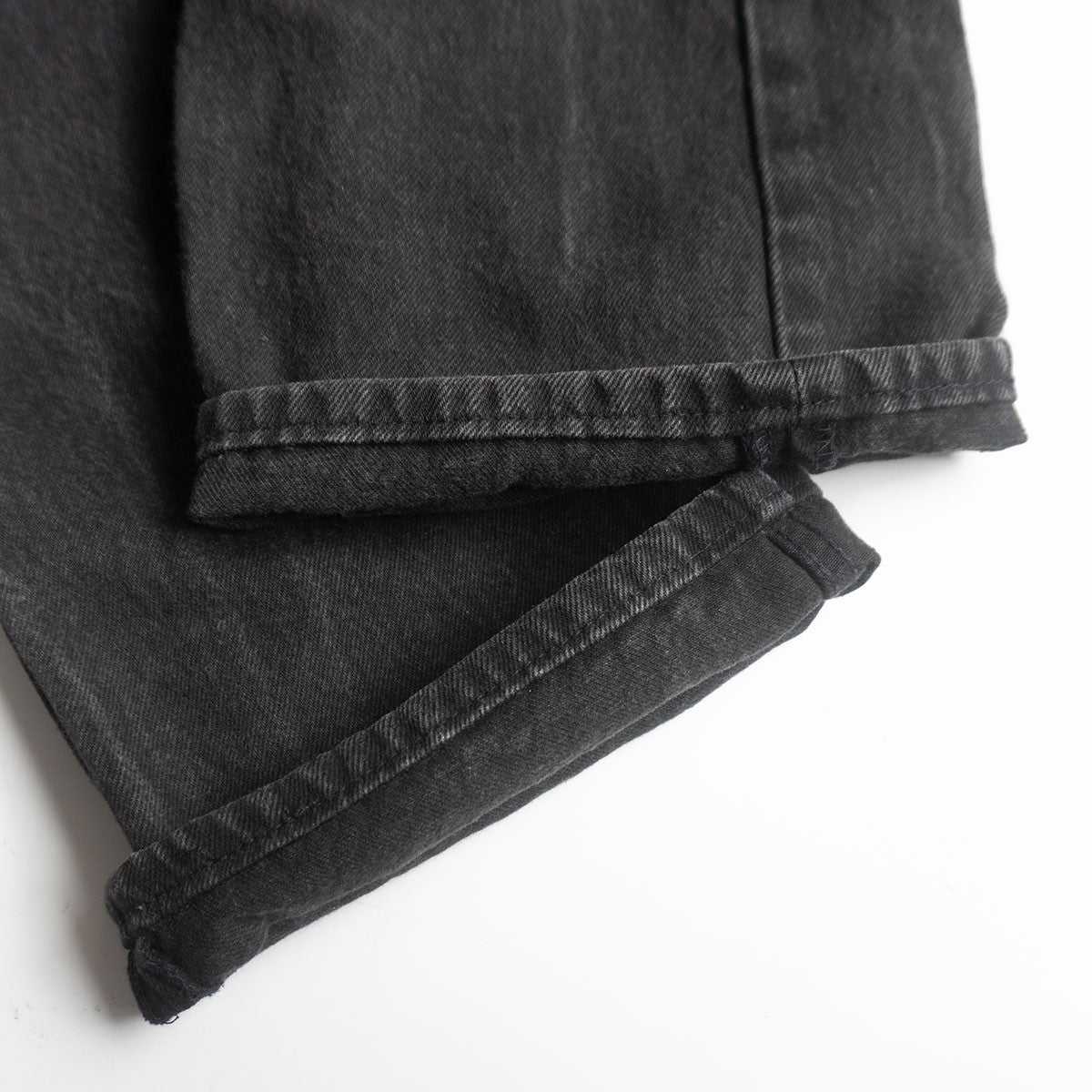 LEVI'S 90s Made in USA Overdyed Black 501 Jeans Size 38×30