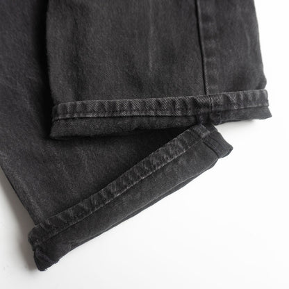 LEVI'S 90s Made in USA Overdyed Black 501 Jeans Size 38×30