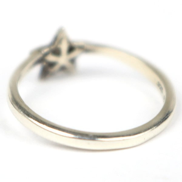 CHROME HEARTS Bubblegum Star Silver Ring Size JP 10