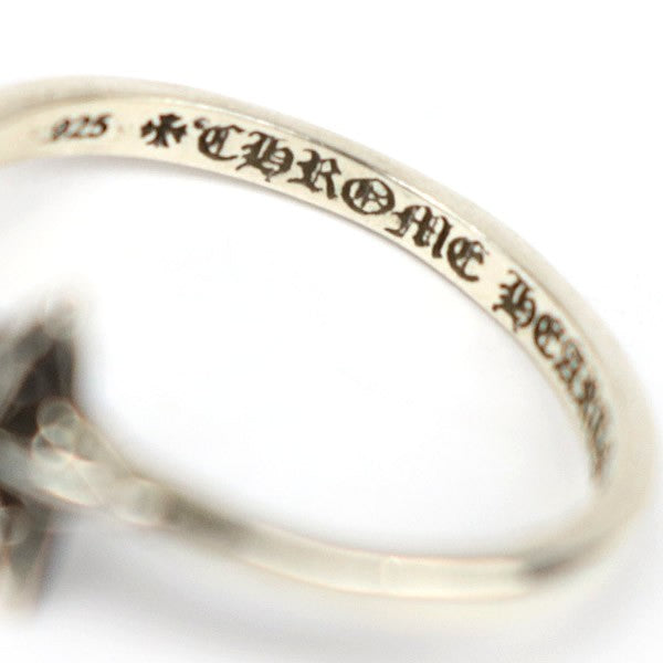 CHROME HEARTS Bubblegum Star Silver Ring Size JP 10