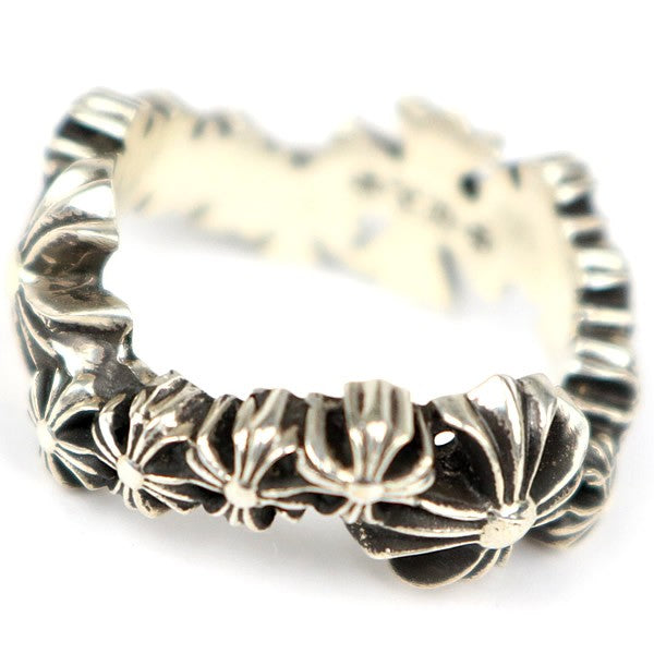 CHROME HEARTS CH Plus Wave Ring Silver SV925 Size JP 12
