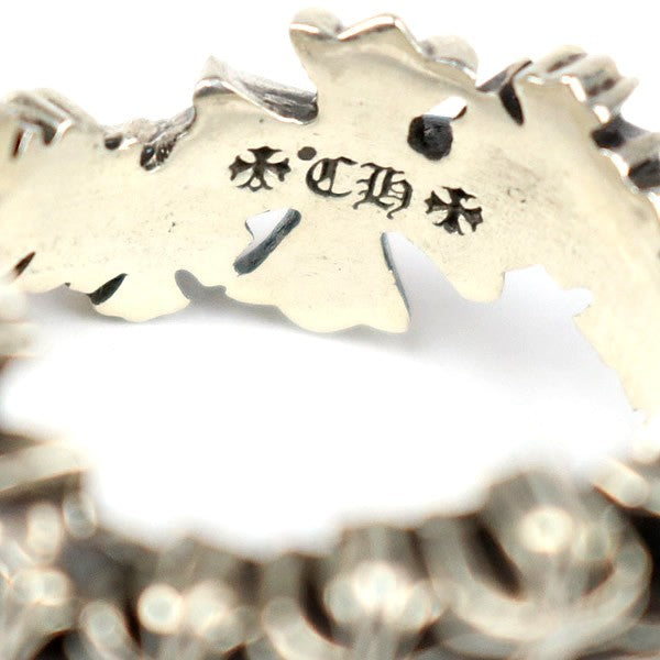 CHROME HEARTS CH Plus Wave Ring Silver SV925 Size JP 12