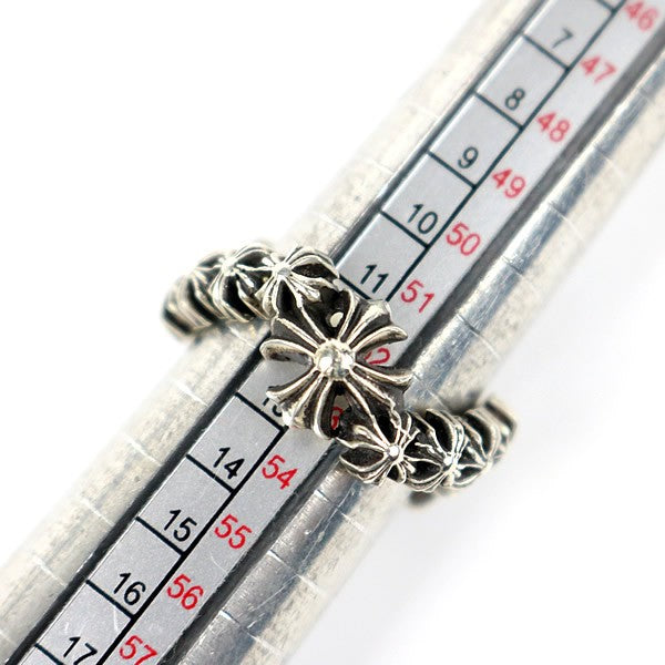 CHROME HEARTS CH Plus Wave Ring Silver SV925 Size JP 12