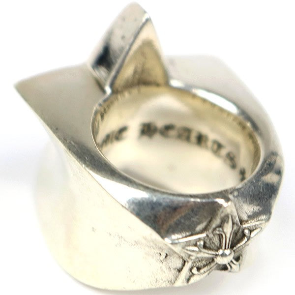 CHROME HEARTS Large Star Ring Silver SV925 Size JP 12.5