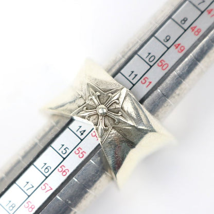 CHROME HEARTS Large Star Ring Silver SV925 Size JP 12.5