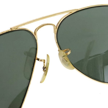 RayBan Gold Black Teardrop Sunglasses Multi