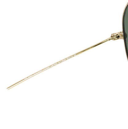 RayBan Gold Black Teardrop Sunglasses Size 62□14