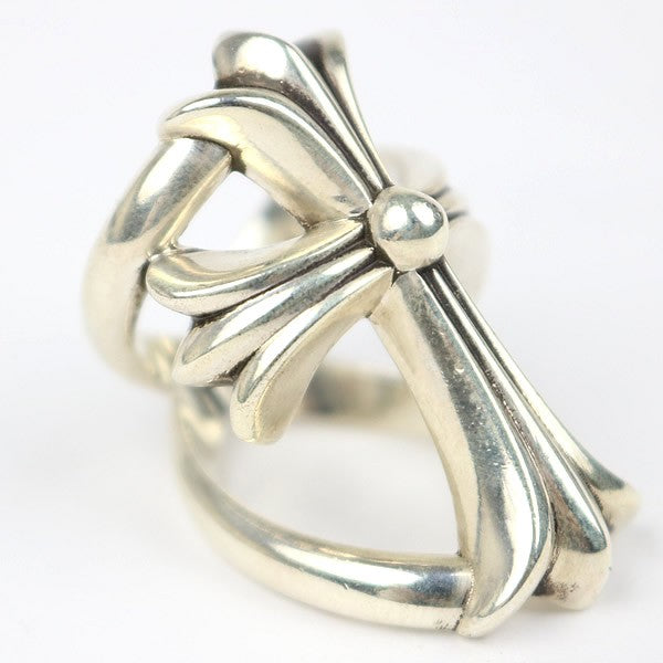 CHROME HEARTS CH Cross Infinity Ring Silver Size JP 10.5