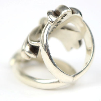 CHROME HEARTS CH Cross Infinity Ring Silver Size JP 10.5