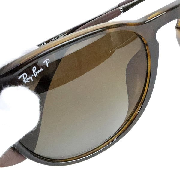 RayBan Brown Wellington Sunglasses Plastic Size 145