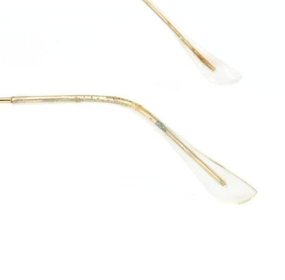 RayBan Gold Black Metal Teardrop Sunglasses