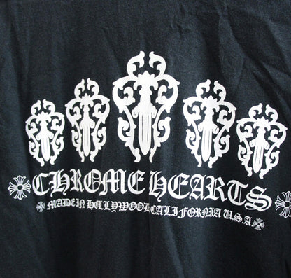 CHROME HEARTS Vine Dagger Black Shirt Size M