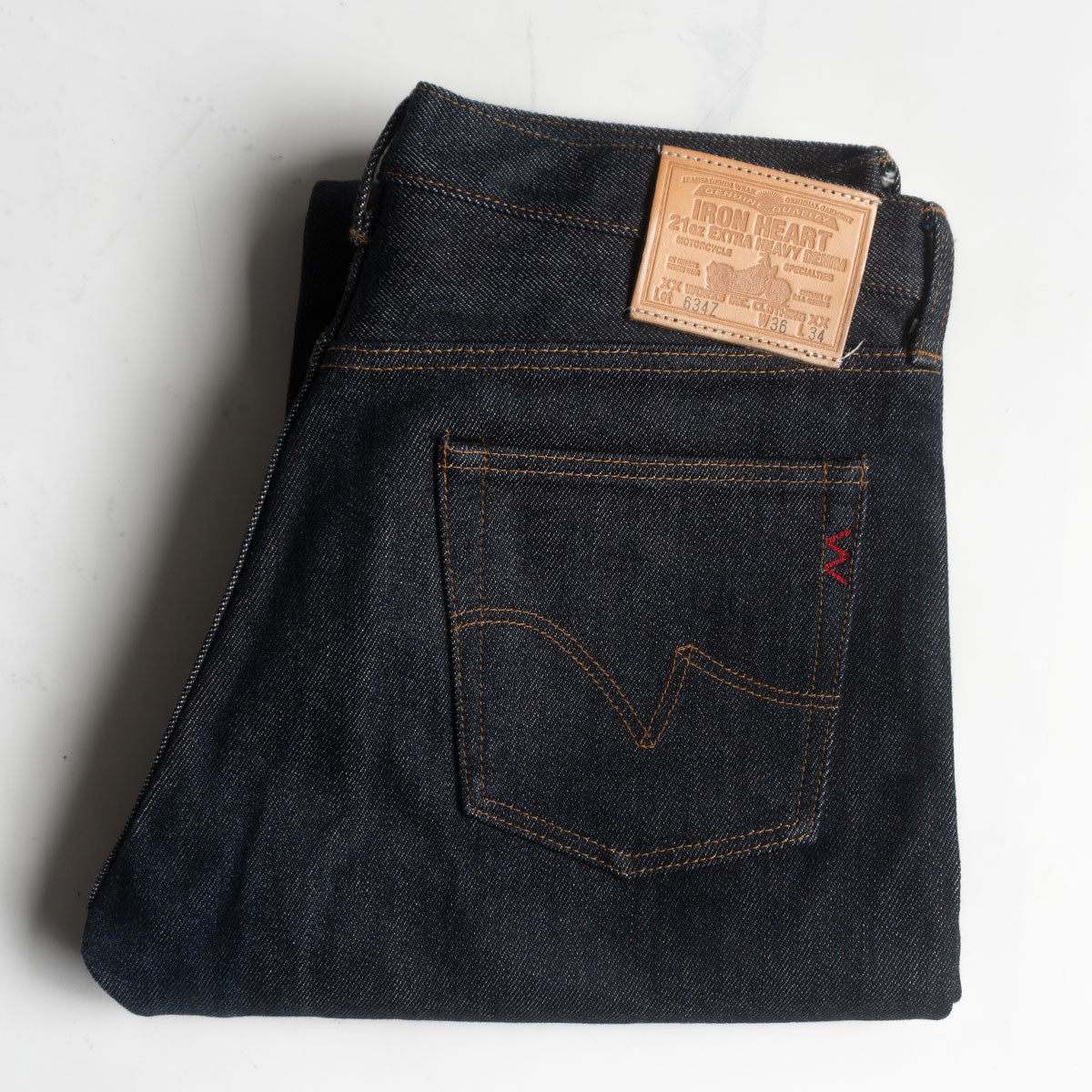 IRON HEART LOT 634Z 21oz Extra Heavy Denim Jeans Size 36