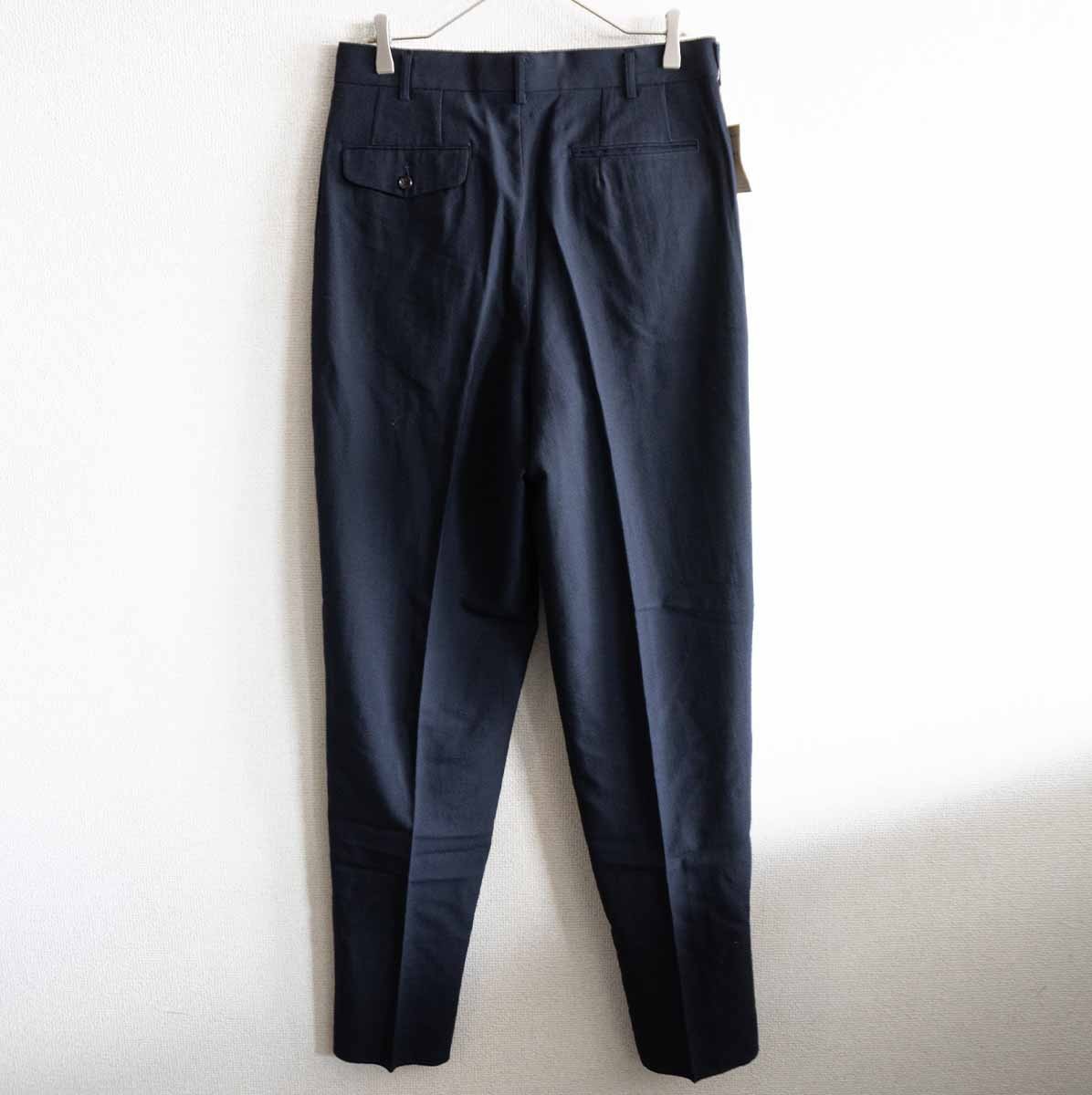 COMME des GARCONS HOMME 90s Archive 1-Tuck Wool Size 34