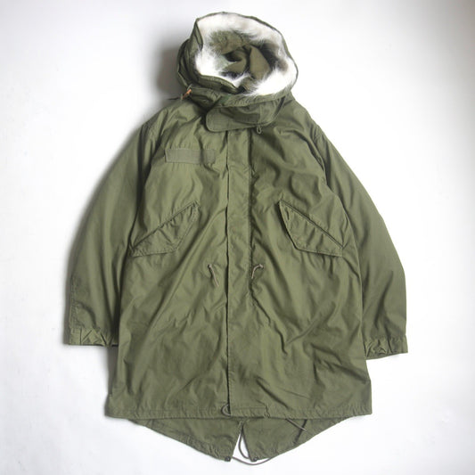 US ARMY 80s M-65 Fishtail Parka Full Set Size XS