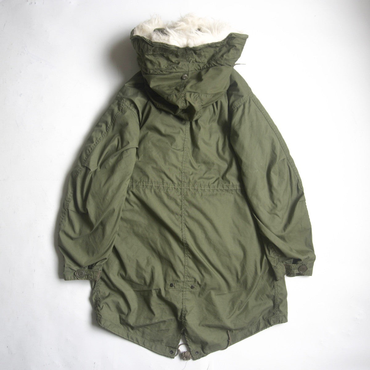 US ARMY 80s M-65 Fishtail Parka Mods Coat Size XS