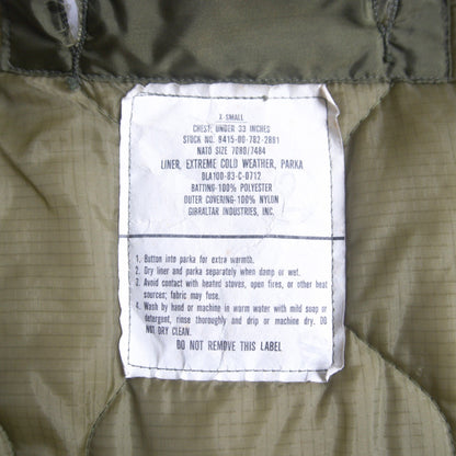 US ARMY 80s M-65 Fishtail Parka Mods Coat Size XS