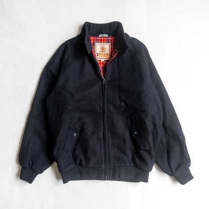 BARACUTA Wool G9 Swingtop Harrington Jacket Navy Size S