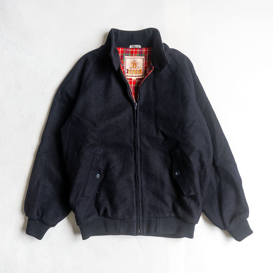 BARACUTA Wool G9 Swingtop Harrington Jacket Navy Size S